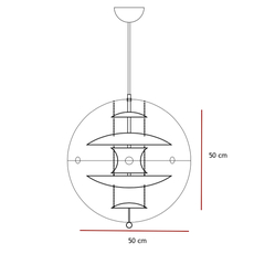 Vp globe large verner panton suspension pendant light  verpan 10010000001  design signed nedgis 89073 thumb