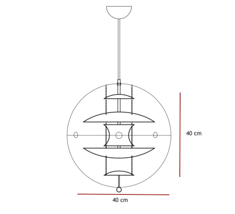 Vp globe small verner panton suspension pendant light  verpan 10570000001  design signed nedgis 89092 product