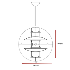 Vp globe small verner panton suspension pendant light  verpan 10570000001  design signed nedgis 89092 thumb