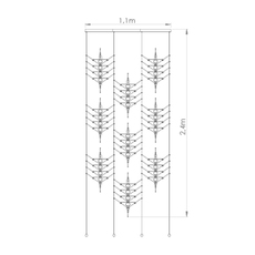 Vvv vantot suspension pendant light  dcw  9 vvv module gold  1 canopy start  1 canopy a   1 canopy b   design signed nedgis 104328 thumb