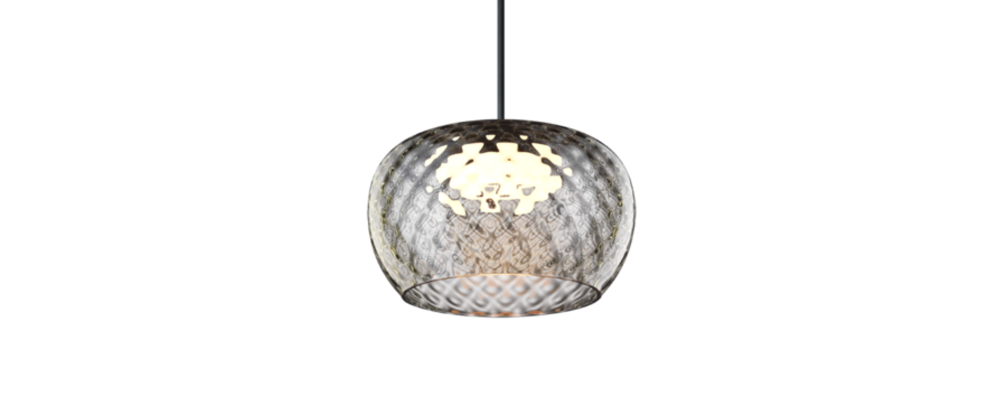 banner-image Suspension wetro 1 0 taupe diamond verre fume led 1800 2850k 340lm o15cm h8 7cm wever ducre normal