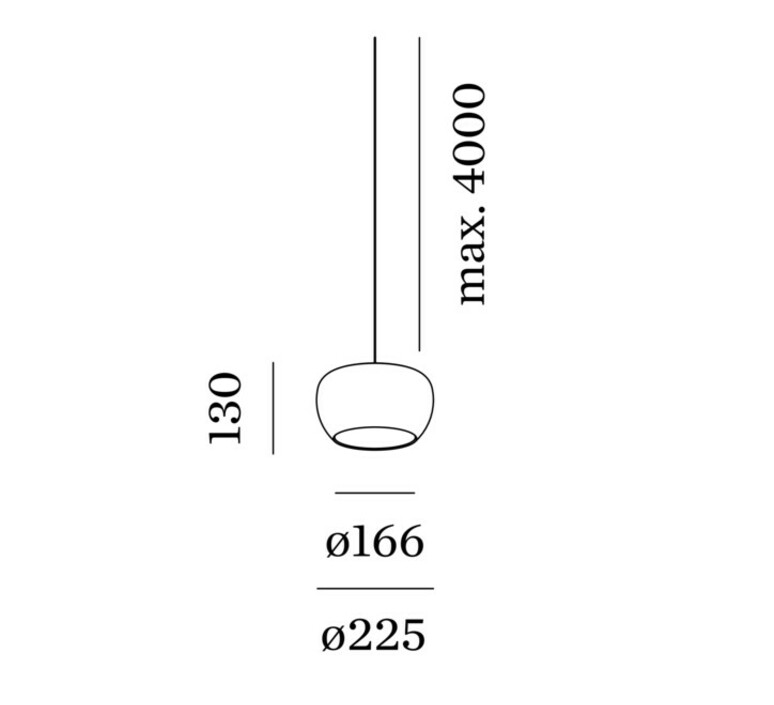 Wetro 2 0 sans rosace  suspension  wever ducre 236288p9  design signed nedgis 207633 product