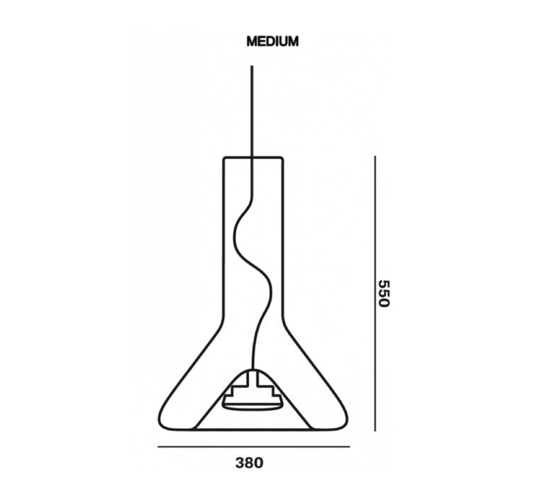 Whistle medium  suspension pendant light  brokis pc953 cgc23 cgsu66 ccs575 ccsc618 cecl521 ceb717  design signed 74523 product