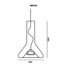 Whistle medium  suspension pendant light  brokis pc953 cgc23 cgsu66 ccs575 ccsc618 cecl521 ceb717  design signed 74523 thumb