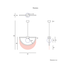 Wink masquespacio suspension pendant light  houtique 2125626  design signed 49379 thumb