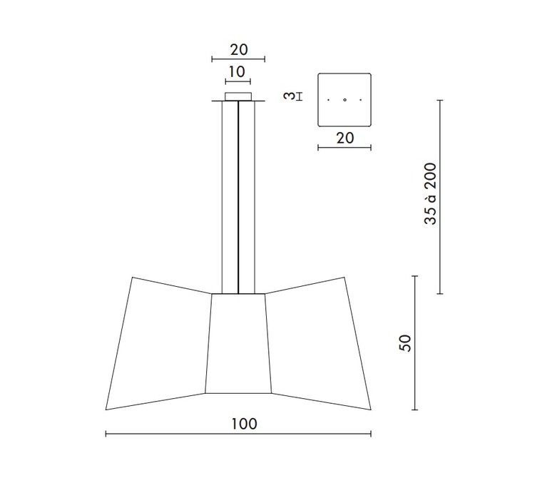 Xxl grand couture emmanuelle legavre designheure sxxlctbpdp luminaire lighting design signed 13388 product