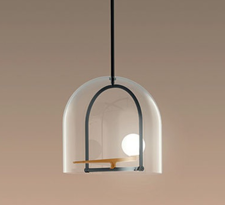 Yanzi neri et hu suspension pendant light  artemide 1103010a  design signed 43093 product