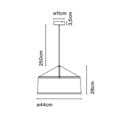 Zenc joan gaspar suspension pendant light  marset a715 001 35  design signed nedgis 144459 thumb