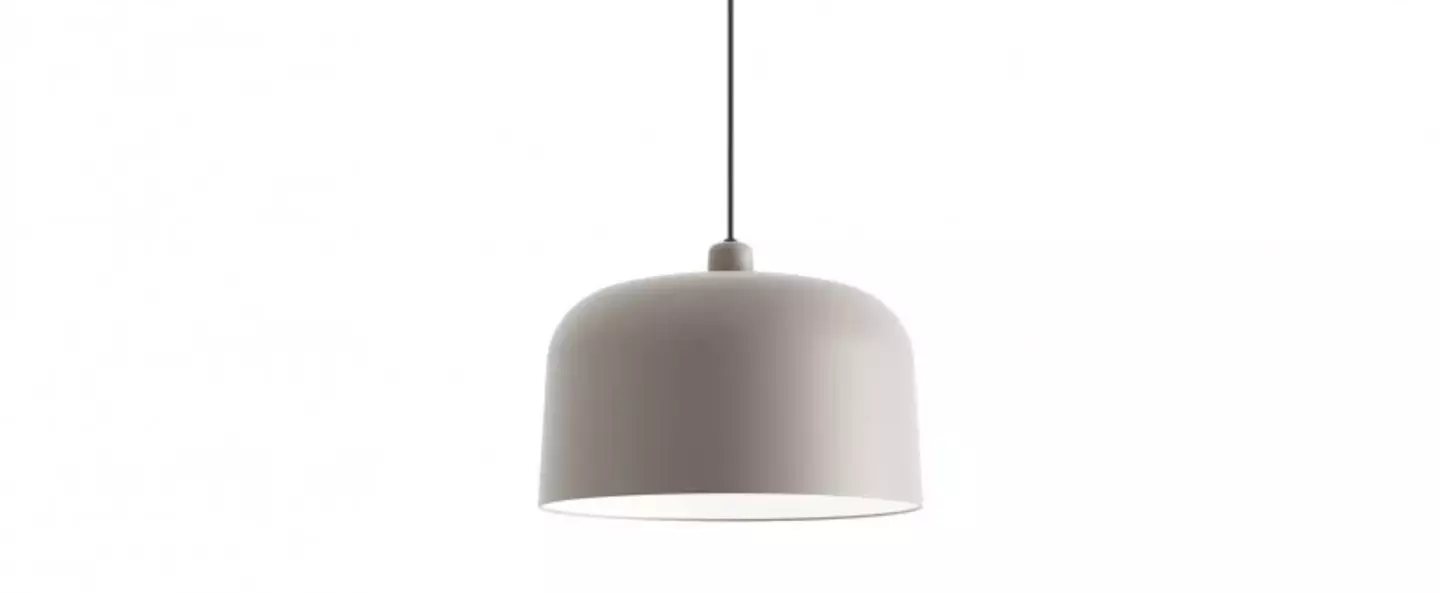 banner-image Suspension zile gris mat o40cm h27 5cm luceplan normal