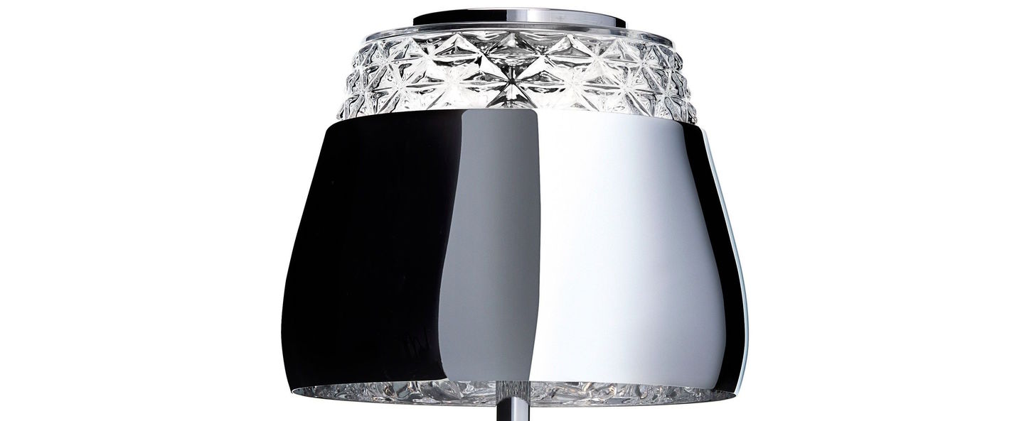 Table lamp valentine table chrome led o21cm h45cm moooi normal