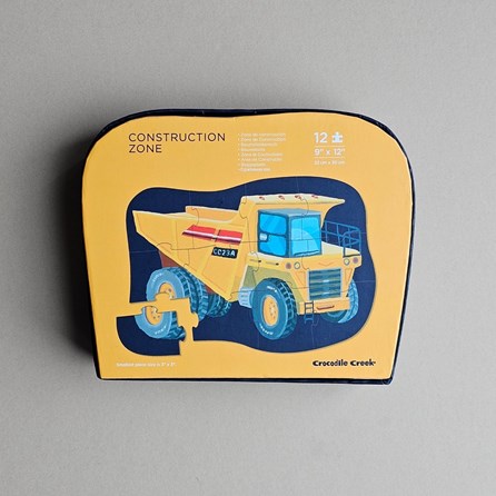 12pc Mini Jigsaw Puzzle - Construction 12pc Mini Jigsaw Puzzle - Construction
