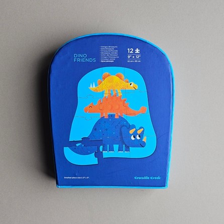 12pc Mini Jigsaw Puzzle - Dino Friends 12pc Mini Jigsaw Puzzle - Dino Friends