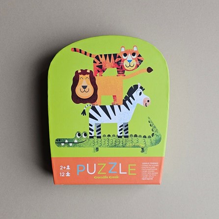 12pc Mini Jigsaw Puzzle - Jungle Friends 12pc Mini Jigsaw Puzzle - Jungle Friends