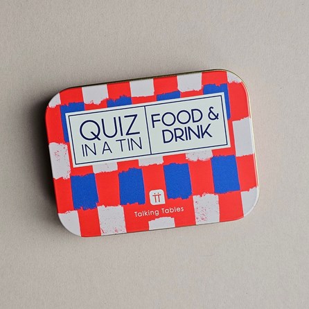 200 Food & Drink Quiz Questions in a Tin 200 Food & Drink Quiz Questions in a Tin