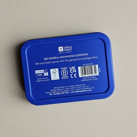 200 General Knowledge Quiz Questions in a Tin 200 General Knowledge Quiz Questions in a Tin