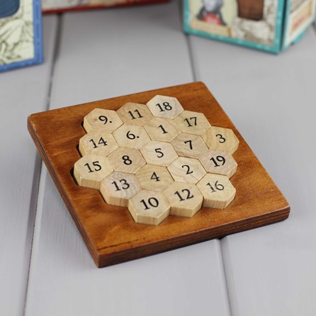 Aristotle's Wooden Number Puzzle Aristotle's Wooden Number Puzzle