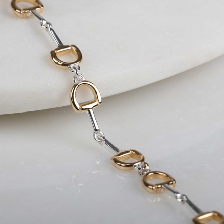 Solid Silver Riding Snaffle Necklace Solid Silver Riding Snaffle Necklace