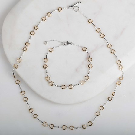 Solid Silver Riding Snaffle Necklace Solid Silver Riding Snaffle Necklace