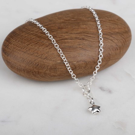 Anklet With Silver Star Charm Anklet With Silver Star Charm
