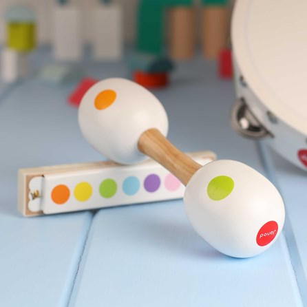 Confetti Maracas Barbell Confetti Maracas Barbell