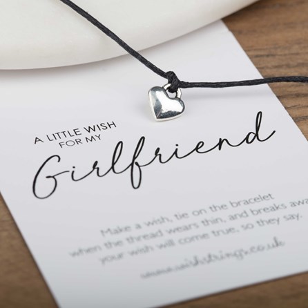 Little Wish 'Girlfriend' Heart Wish Bracelet Little Wish 'Girlfriend' Heart Wish Bracelet