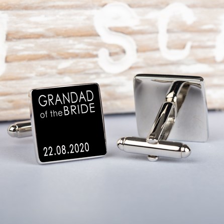 Personalised Wedding Party Photo Cufflinks Personalised Wedding Party Photo Cufflinks