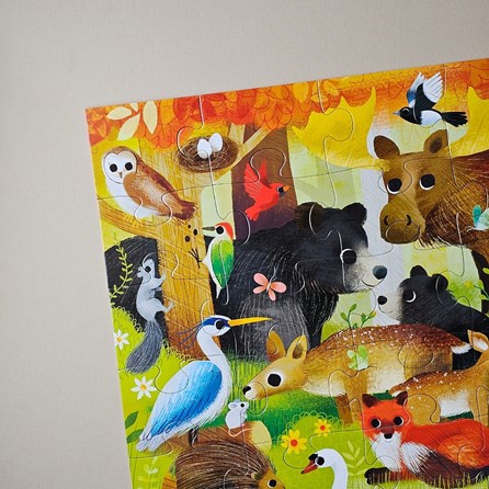 36pc Floor Jigsaw Puzzle - Forest Friends 36pc Floor Jigsaw Puzzle - Forest Friends