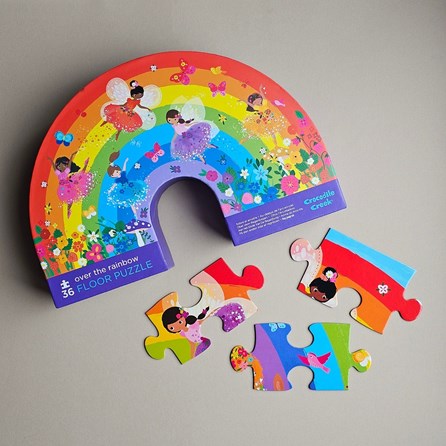 36pc Floor Jigsaw Puzzle - Over the Rainbow 36pc Floor Jigsaw Puzzle - Over the Rainbow