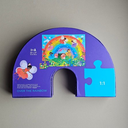 36pc Floor Jigsaw Puzzle - Over the Rainbow 36pc Floor Jigsaw Puzzle - Over the Rainbow