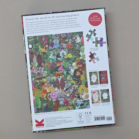 Around the World in 50 Plants 1000-piece Jigsaw Puzzle