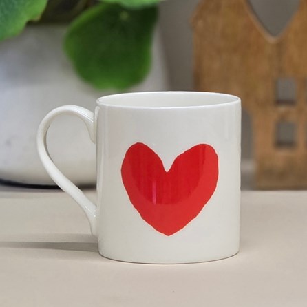 Big Red Heart Mug Big Red Heart Mug