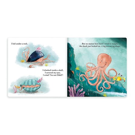 Jellycat The Fearless Octopus Book Jellycat The Fearless Octopus Book