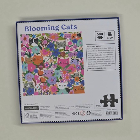 Blooming Cats 500 Piece Jigsaw Puzzle Blooming Cats 500 Piece Jigsaw Puzzle