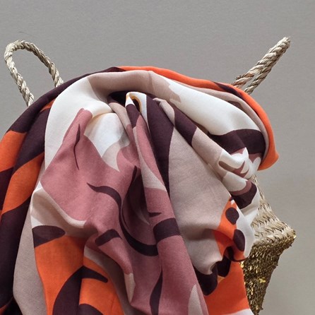 Bold Tiger Print Scarf