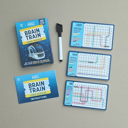 Brain Train 40 Logic Puzzles Brain Train 40 Logic Puzzles