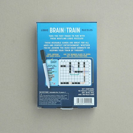 Brain Train 40 Logic Puzzles Brain Train 40 Logic Puzzles