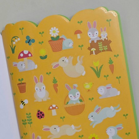 Bunnies Colouring Book and Stickers