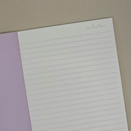 Caroline Gardner Green Flower A5 Softback Notebook