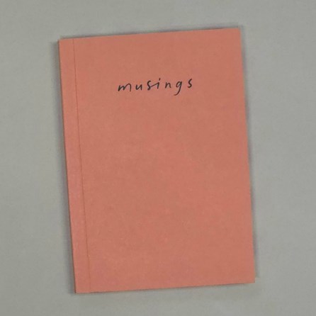 Caroline Gardner Orange A6 Softback Notebook