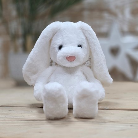 Charlie Bears Bramble Bunny Blossom White