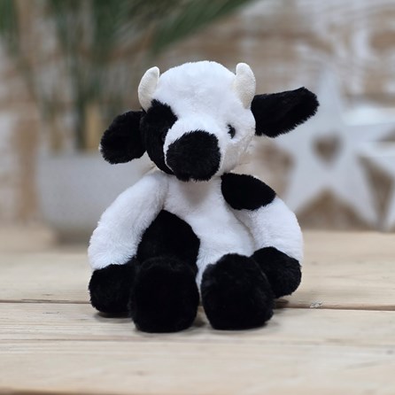 Charlie Bears Buttercup Black & White Cow