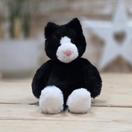 Charlie Bears Puddy Kitten Raven Black