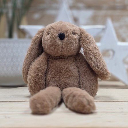 Cookie The Long Leg Dark Brown Bunny Soft Toy Cookie The Long Leg Dark Brown Bunny Soft Toy