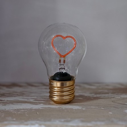 Cordless Heart Lightbulb Cordless Heart Lightbulb