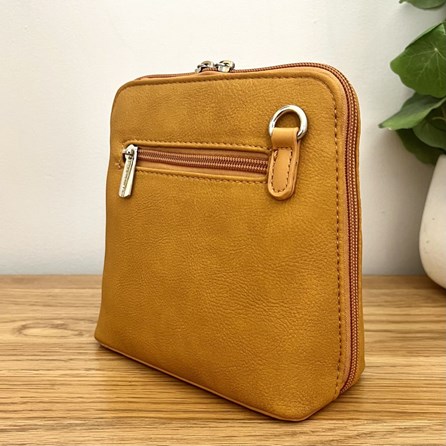 Cross Body Bag in Mustard Yellow Cross Body Bag in Mustard Yellow