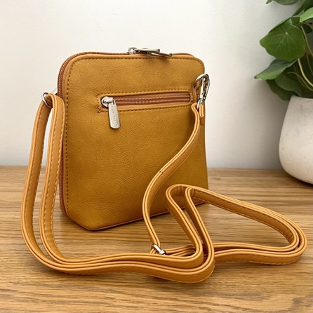 Cross Body Bag in Mustard Yellow Cross Body Bag in Mustard Yellow