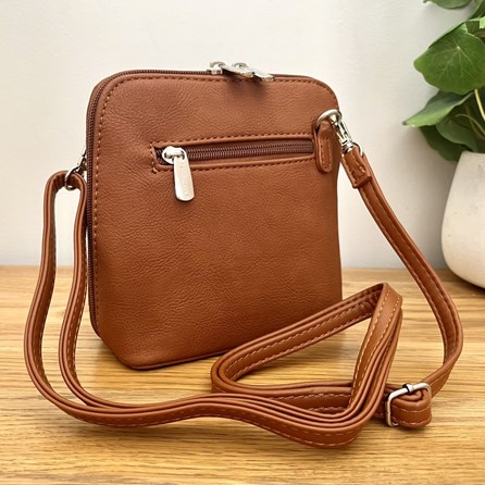 Cross Body Bag in Tan Cross Body Bag in Tan