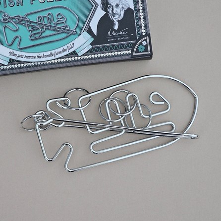Einstein's Metal Fish Puzzle Einstein's Metal Fish Puzzle
