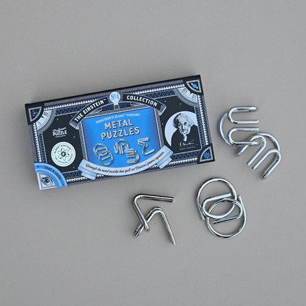 Einstein's Metal Puzzles Set Of Three Einstein's Metal Puzzles Set Of Three