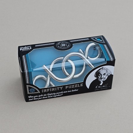 Einstein's Mini Wood or Metal Puzzle Einstein's Mini Wood or Metal Puzzle